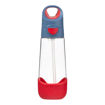 Picture of B.BOX STRAW BOTTLE 600ML BLUE BLAZE